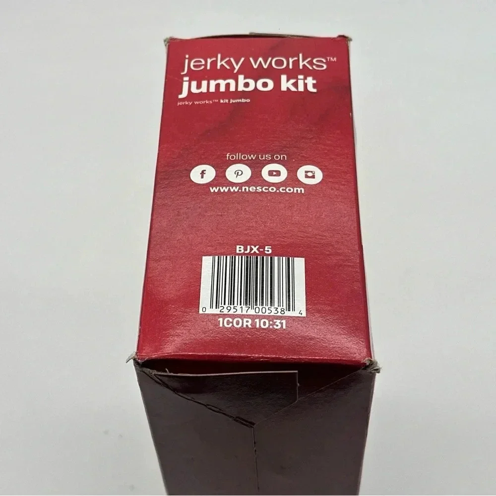 Nesco Jumbo Jerky Gun Beef Jerky Gun BJX-5‎ - New Open Box
